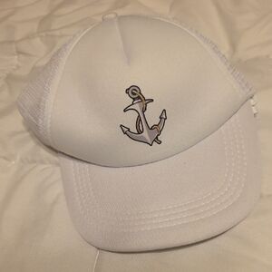 💚5/$20💚White Anchor Embroidered Cap